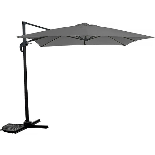 Habitat Et Jardin Parasol jardin déporté - 2.5 x 2.5 m - Gris