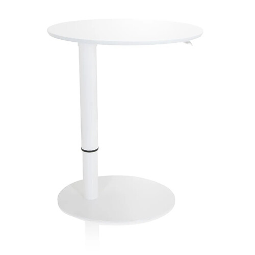 Table assis-debout STAND III 65 x 50 cm ovale blanc hjh OFFICE