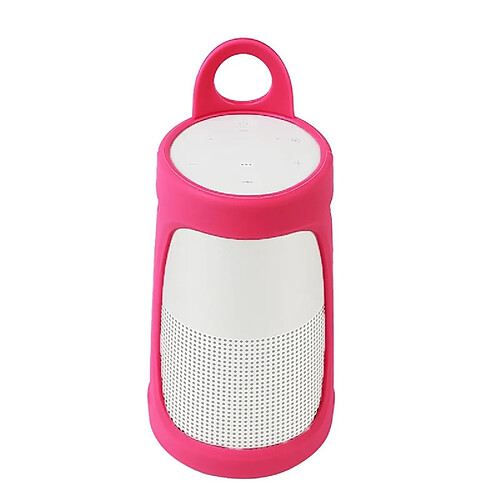 Wewoo Housse de protection portable haut-parleur Bluetooth gel de silice pour BOSE Soundlink Revolve + Rose Red