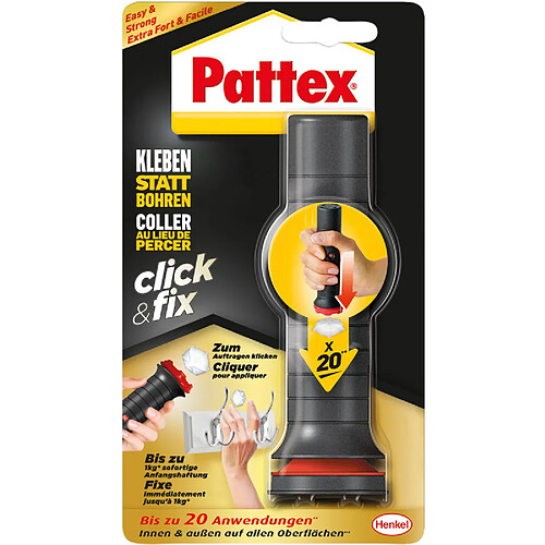 Pattex Colle de montage click & fix, prêt à l'emploi ()