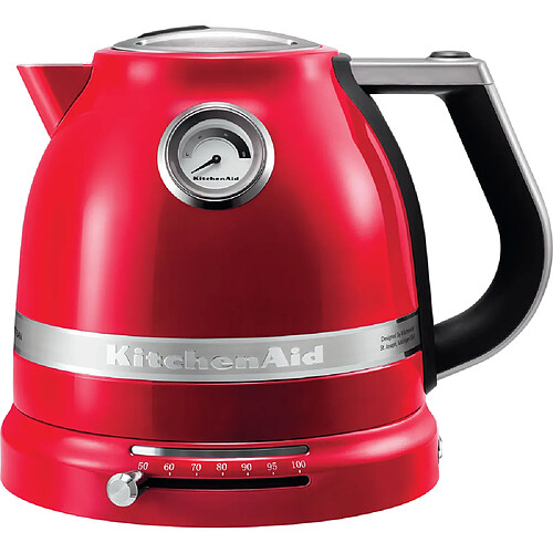 Bouilloire sans fil 1.5l 2400w rouge empire - 5kek1522 eer - KITCHENAID