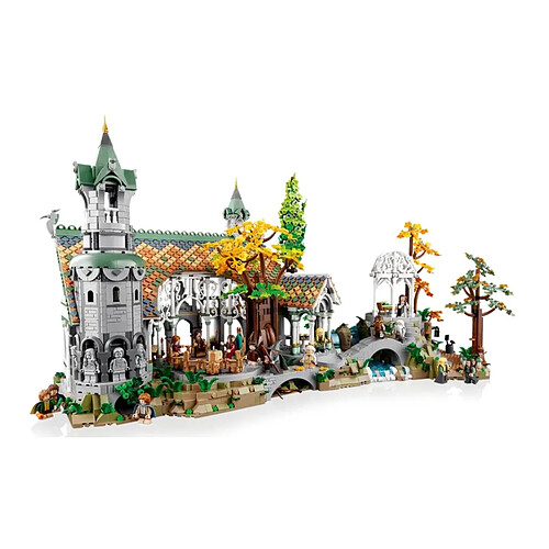 Lego 10316 Icônes Seigneur des Anneaux Fondcombe Multicolore