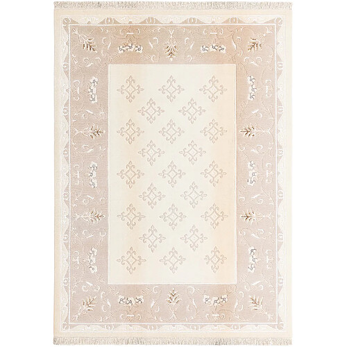 Vidal Tapis de laine 239x170 beige Darya