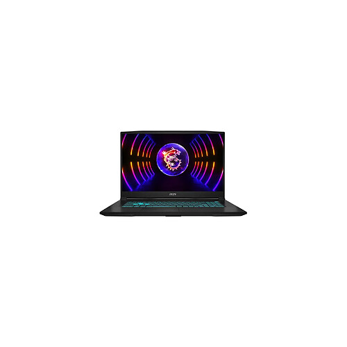 PC portable Msi gaming KATANA 17 B13VFK 661FR 17,3 FHD 144Hz Intel core i9 16 Go RAM 1T Go SSD RTX 4060 TGP 105w