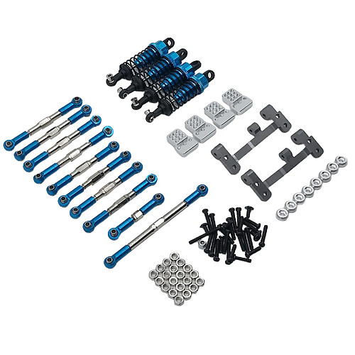 Kit Métal De Remplacement RC Support De Choc Pour Camions De Voiture WPL HengLong FY Violet