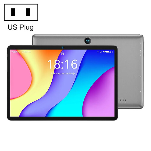 Yonis Tablette Tactile 10 Pouces Quad Core Android 11 4GB RAM 64GB ROM Double Caméra WiFi Bluetooth 5.0 Espace