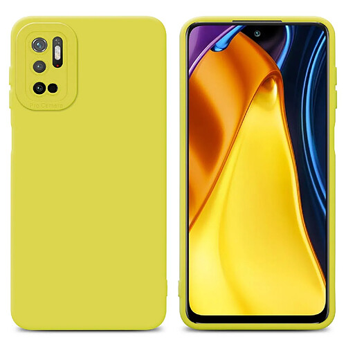 Cadorabo Coque Xiaomi RedMi NOTE 10 5G / POCO M3 PRO 5G Etui en Jaune