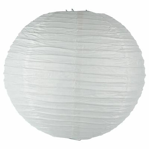 Lanterne Boule en Papier Fééric 35cm Blanc