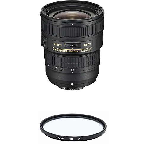 NIKON AF-S 18-35MM F3.5-4.5G ED + HOYA UX UV 77mm Filter