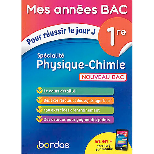 Spécialité physique chimie, 1re : nouveau bac · Occasion