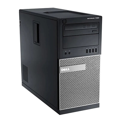 PC Tour Dell 7020 Intel Core i5-4570 RAM 8Go SSD 120Go Windows 10 Wifi · Occasion