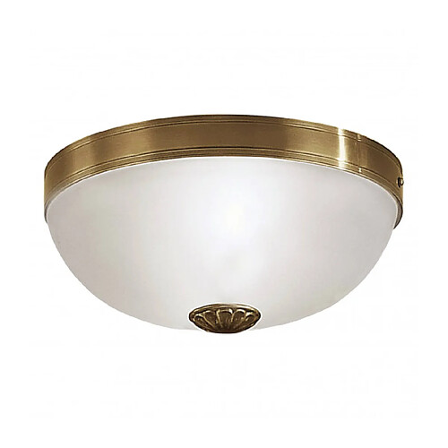 EGLO Chandelier IMPERIAL 2 ampoules bronze Diamètre 31 Cm