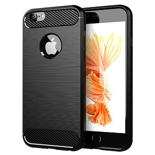 Cadorabo Coque iPhone 6 / 6S Etui en Noir