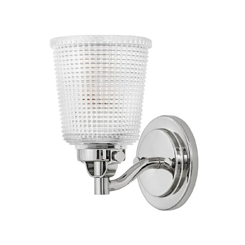 Elstead Lighting Applique murale salle de bains Bennett Nickel poli