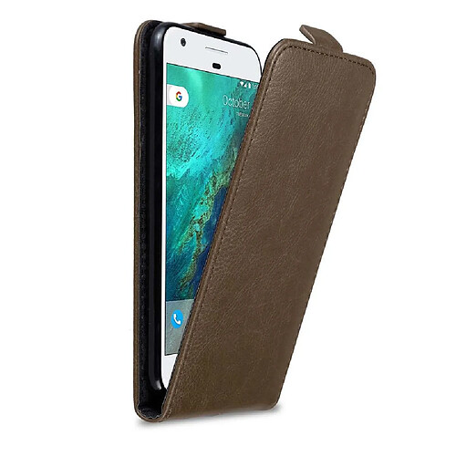 Cadorabo Coque Google PIXEL Etui en Marron