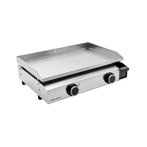 Plancha électrique 3200w plaque inox 57.5 x 37.9 cm - BASE60I - FORGE ADOUR