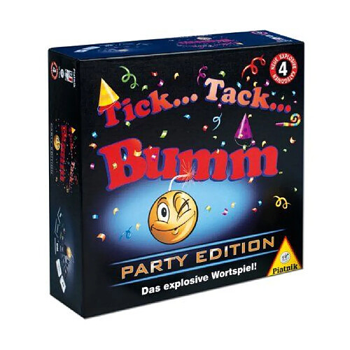 Piatnik - 648366 - Jeux de Société Allemand - Tick Tack Bumm Party Edition