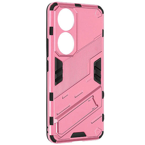 Avizar Coque pour Honor 90 Hybride Antichoc Support Béquille Support Rose