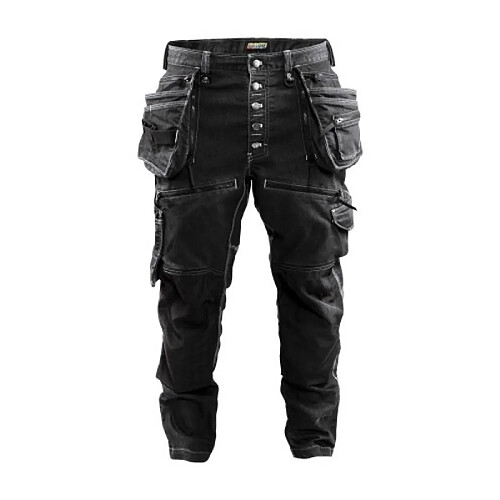 Blaklader Pantalon X1900 CORDURA DENIM stretch noir taille 52