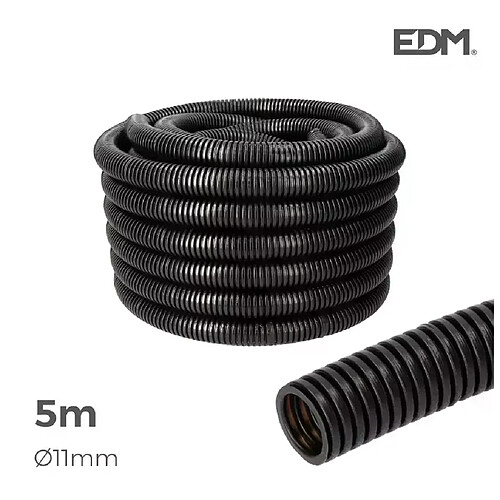 Edm Gaine Électrique ICTA Ø16mm Noir Usage Intérieur 5m