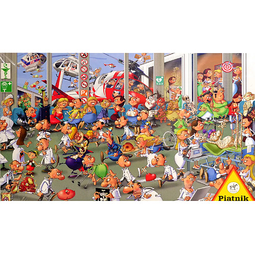 Piatnik Puzzle 1000 pièces : François Ruyer : Urgences