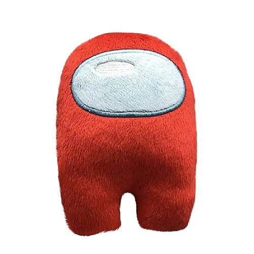 RedMiter peluche Among Us Astronaute Merch Crewmate Jouets 20cm-Rouge