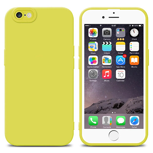 Cadorabo Coque iPhone 6 / 6S Etui en Jaune