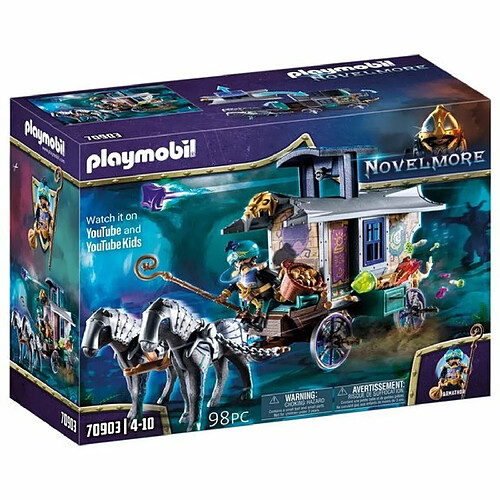 Playmobil® Novelmore Violet Vale - Marchand et chariot