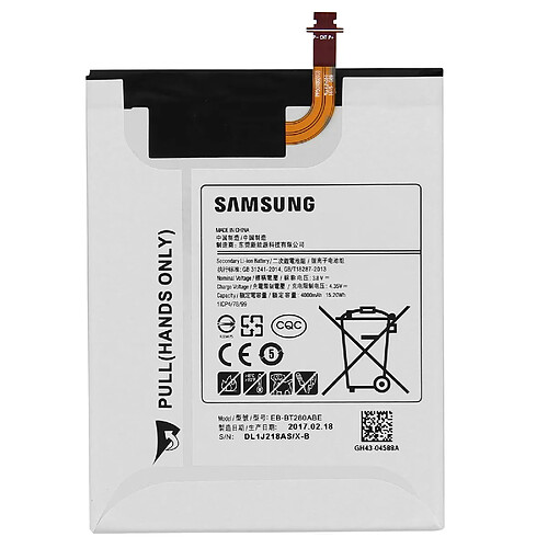 Batterie Samsung Galaxy Tab A6 7"", Tab A 7"" 2016 4000mAh Samsung EB-BT280ABE