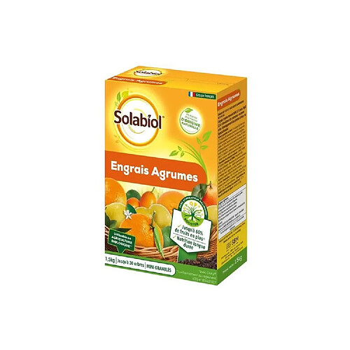 SOLABIOL SOAGY15 Engrais Agrumes - 1,5 Kg