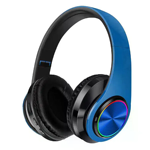 Casques Gamer casque bluetooth Surround son stéréo sans fil écouteur USB avec Microphone lumière colorée PC ordinateur portable casque