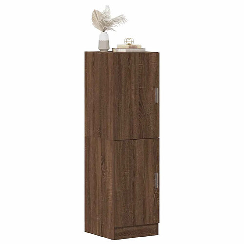 vidaXL Armoire de cuisine chêne marron 38x41,5x131,5cm bois ingénierie