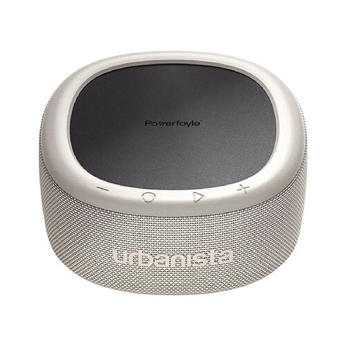 Urbanista Enceinte Bluetooth 5.2 Solaire 20W Portable Stéréo IP67 Modèle Malibu Gris