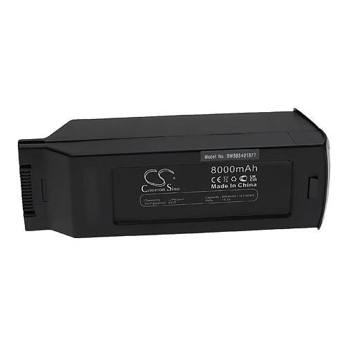 vhbw Batterie compatible avec Yuneec Typhoon H3 drone (8000mAh, 15,2V, Li-polymère)