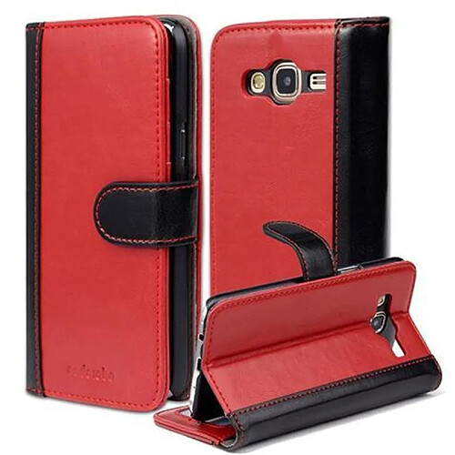 Cadorabo Coque Samsung Galaxy J5 2015 Etui en Rouge