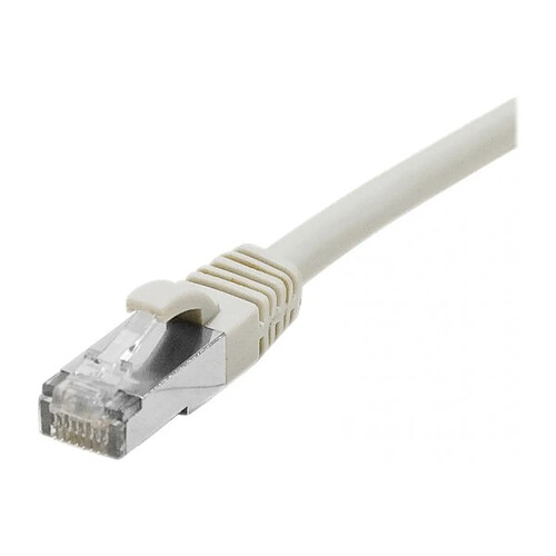 Abi Diffusion Cordon RJ45 catégorie 6A F/UTP LSOH snagless gris - 15 m