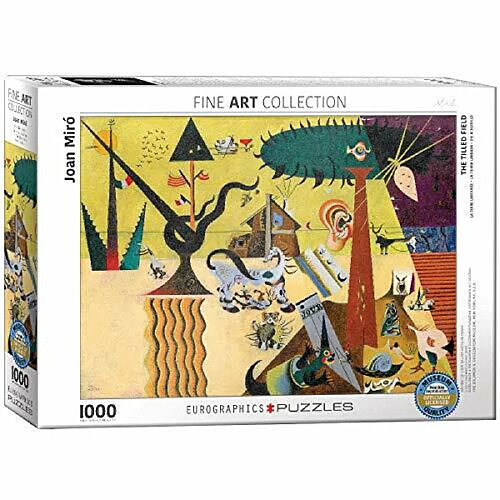 Eurographics Le champ labourA par Joan Miro (1000 piAces) Puzzle (6000-0858)