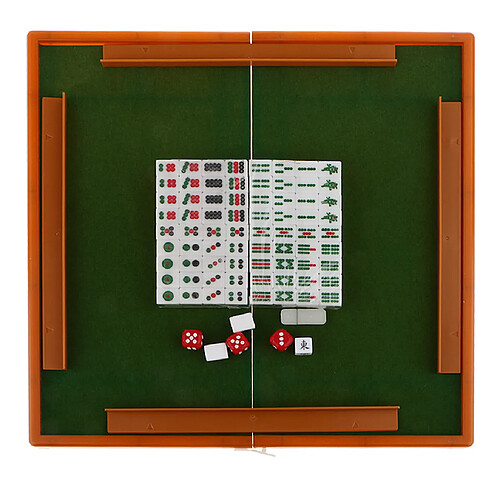 Mini-jeu De Mahjong Chinois Jeu Collecte Jeu Traditionnel Du Parti Vert Ml-006