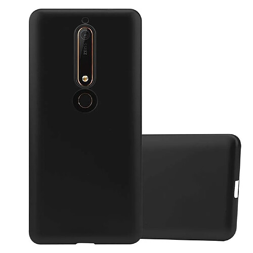 Cadorabo Coque Nokia 6,1 Etui en Noir