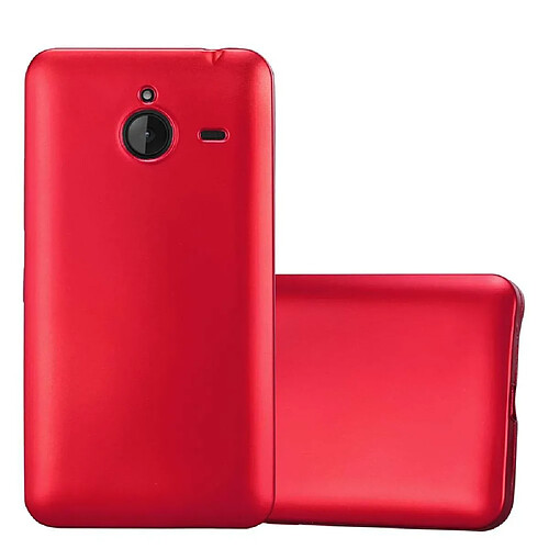 Cadorabo Coque Nokia Lumia 640 XL Etui en Rouge