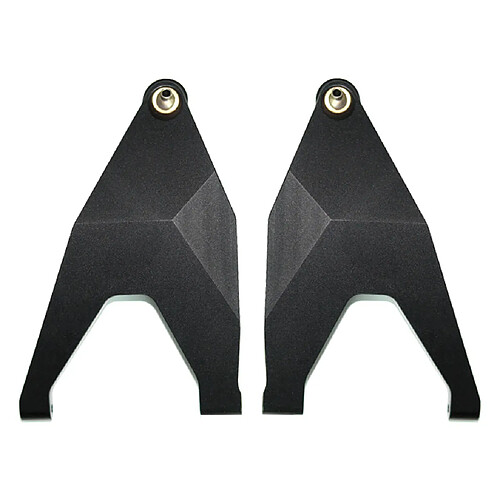 2pcs métal avant bras de suspension inférieurs pour 1/7 Traxxas UDR RC Auto Black