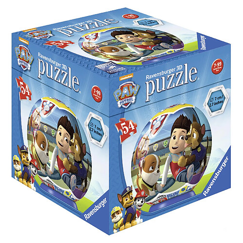 Ravensburger PUZZLE 3D 54 PIECES PAT' PATROUILLE - Modèle Aléatoire - Livraison à l'unité