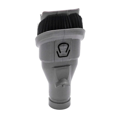 vhbw Brosse combinée 2-en-1 brosse pour meubles, pinceau suceur pour aspirateur Dyson V6, V6 Absolute, V6 Absolute+, V6 Animal Pro