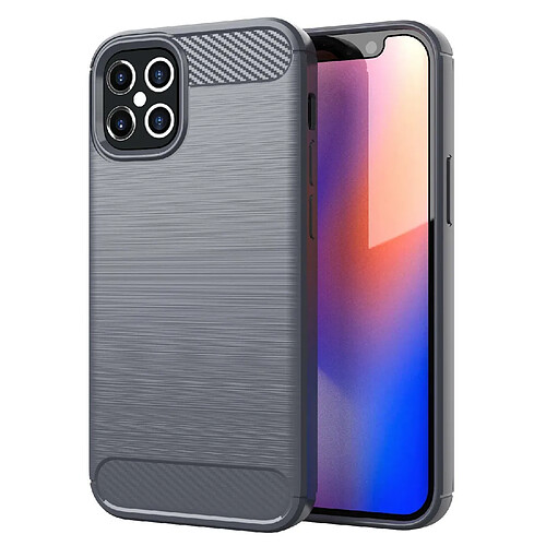 Cadorabo Coque iPhone 12 / 12 PRO Etui en Gris