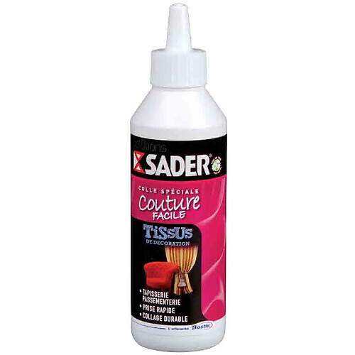 SADER - Colle tissu de décoration 250 ml