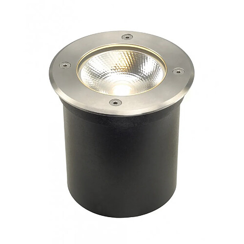 Slv Spot encastré extérieur rond Rocci LED 6W inox 316 3000K IP67