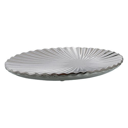 Centre de Table Alexandra House Living Argenté 33 x 22 x 4 cm