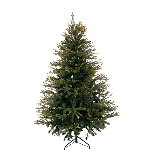 BigBuy Home Sapin de Noël Vert PVC Métal Polyéthylène 70 x 70 x 150 cm