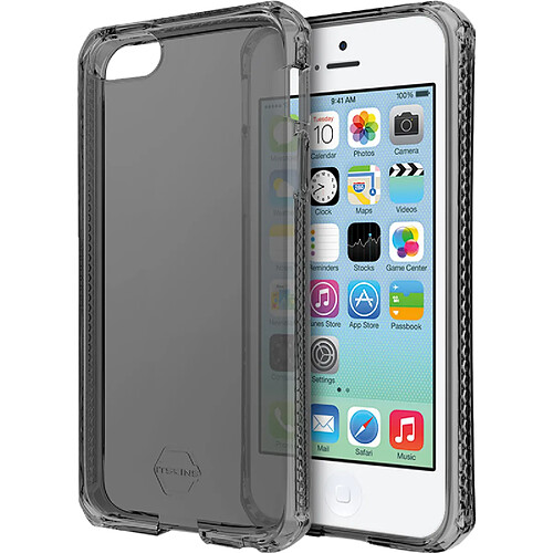 BIGBEN Coque Spectrum pour iPhone 5C - Noir