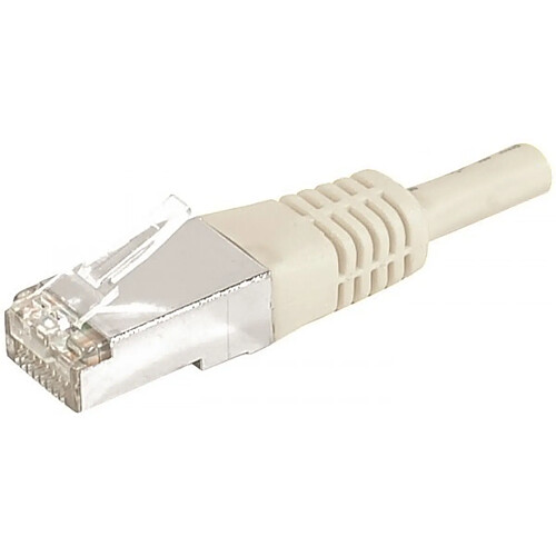 DEXLAN Cordon RJ45 catégorie 6A F/UTP gris - 0,3 m